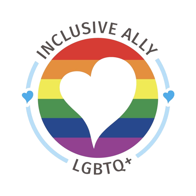 Inclusive Ally LGBTQ+ logo